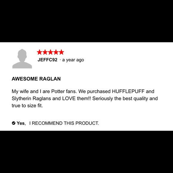 Harry Potter Hufflepuff Quidditch Raglan - Picture 4 of 4